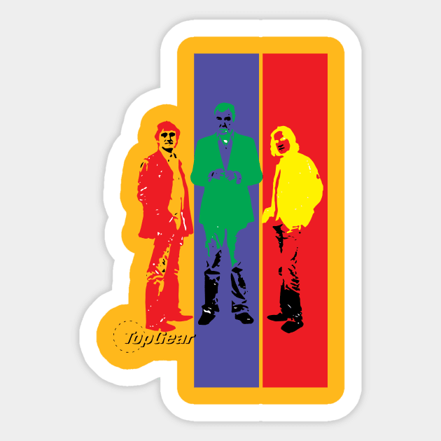 Top gear trafficlight style Sticker by lantsuz